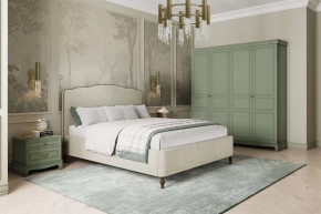 Модульная спальня Лорето Лак Зелёный самшит в Увате - uvat.mebel-tymen.ru | фото