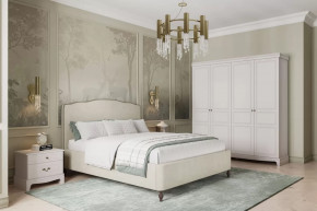 Модульная спальня Лорето Персидский жемчуг/Лак Льняной в Увате - uvat.mebel-tymen.ru | фото