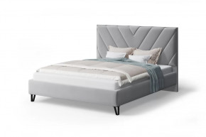 Мягкая кровать Аделия, 1600*2000 мм, серый в Увате - uvat.mebel-tymen.ru | фото