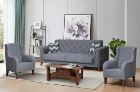 Набор мебели для отдыха Амарант (вар. ткань) 3-3-1 в Увате - uvat.mebel-tymen.ru | фото