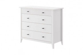 Никеа Комод 5 ящиков Белый в Увате - uvat.mebel-tymen.ru | фото