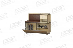 Обувница №2 МС прихожая Феликс ЛДСП (венгебелфорт) в Увате - uvat.mebel-tymen.ru | фото