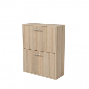 Обувница 2 секции дуб сонома Герда в Увате - uvat.mebel-tymen.ru | фото