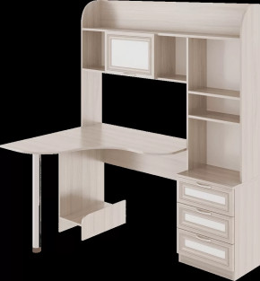 Остин подростковая М20 Стол компьютерный правый в Увате - uvat.mebel-tymen.ru | фото