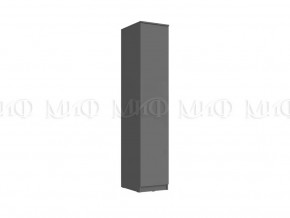 Пенал 1 створка Челси Графит в Увате - uvat.mebel-tymen.ru | фото