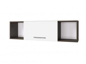 Полка 1200 Ненси Венге-Белый в Увате - uvat.mebel-tymen.ru | фото