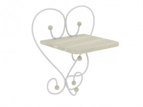 Полка настенная Милсон белая в Увате - uvat.mebel-tymen.ru | фото