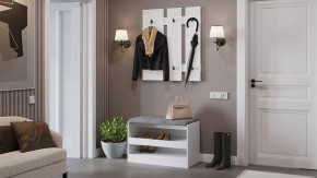 Прихожая «Агата» №1 Белый в Увате - uvat.mebel-tymen.ru | фото