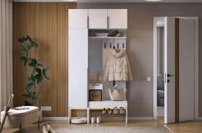 Прихожая Баско К4 белое дерево в Увате - uvat.mebel-tymen.ru | фото