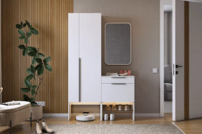 Прихожая Баско К8 белое дерево в Увате - uvat.mebel-tymen.ru | фото