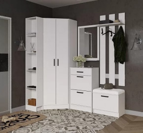Прихожая "Кевин" Микон (белый) в Увате - uvat.mebel-tymen.ru | фото