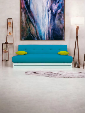 Прямой диван манго 1 Нео Азуре/Подушки Нео Эппл в Увате - uvat.mebel-tymen.ru | фото