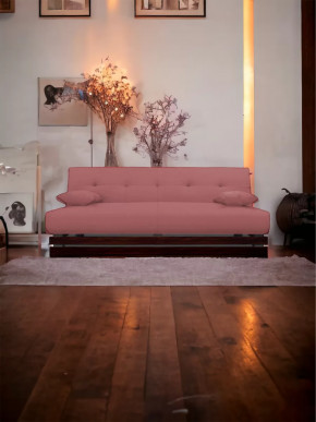 Прямой диван манго 1 Савана Даймроуз/Планки орех в Увате - uvat.mebel-tymen.ru | фото