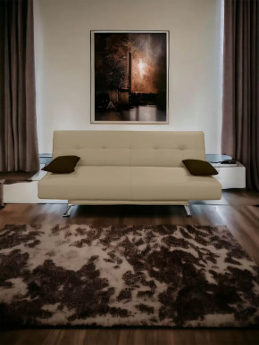 Прямой диван манго 2 Нео Латте/Подушки Нео Шоколад в Увате - uvat.mebel-tymen.ru | фото