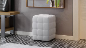 Пуф «Аристо» к/з Гольф белый в Увате - uvat.mebel-tymen.ru | фото