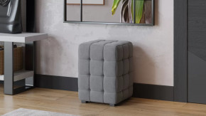 Пуф «Аристо» Велюр Серый в Увате - uvat.mebel-tymen.ru | фото