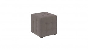 Пуф Тип 1 Велюр Мокко темный в Увате - uvat.mebel-tymen.ru | фото