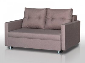 Диван Реал 120 с подлокотниками латте в Увате - uvat.mebel-tymen.ru | фото