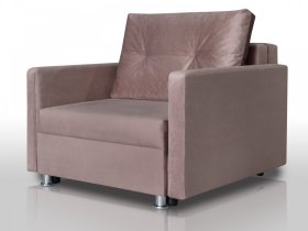 Кресло-кровать Реал 80 с подлокотниками коричневый в Увате - uvat.mebel-tymen.ru | фото