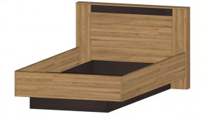 Серия Бостон Кровать 1200 дуб вотан в Увате - uvat.mebel-tymen.ru | фото