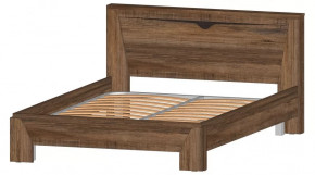 Серия Регина кровать 2х сп. 1400 дуб самдал в Увате - uvat.mebel-tymen.ru | фото