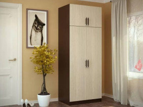 Шкаф 2-х створчатый с перегородкой венге/лоредо БТС в Увате - uvat.mebel-tymen.ru | фото