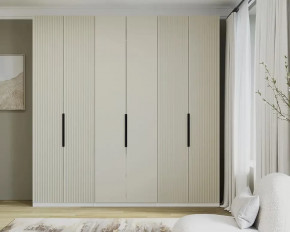 Шкаф 2250 Капучино нубук Аква в Увате - uvat.mebel-tymen.ru | фото