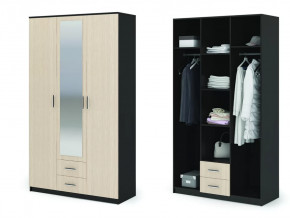 Шкаф 3х створчатый Гармония ШК 601 М в Увате - uvat.mebel-tymen.ru | фото