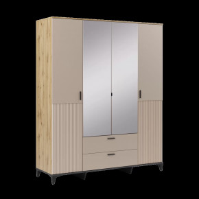 Шкаф 4-х дверный с ящиками Дюна №2 в Увате - uvat.mebel-tymen.ru | фото