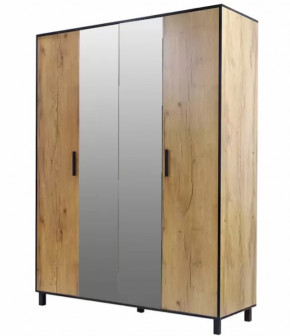 Шкаф 4-х створчатый Лофт 4 в Увате - uvat.mebel-tymen.ru | фото