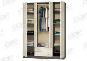 Шкаф 4х створчатый МС РЭД в Увате - uvat.mebel-tymen.ru | фото