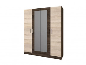 Шкаф четырехстворчатый Леси Кантербери-Сономо в Увате - uvat.mebel-tymen.ru | фото