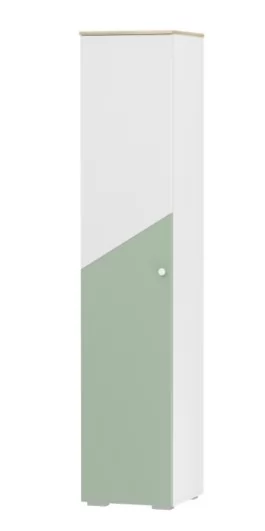 Шкаф для белья Банни НМ 041.43 Меренга/Макарун в Увате - uvat.mebel-tymen.ru | фото