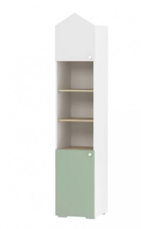 Шкаф для книг Банни НМ 041.44 Меренга/Макарун в Увате - uvat.mebel-tymen.ru | фото