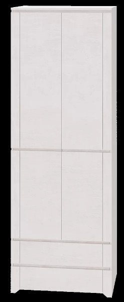 Шкаф для одежды 2-х дв. «Твист» №1 в Увате - uvat.mebel-tymen.ru | фото