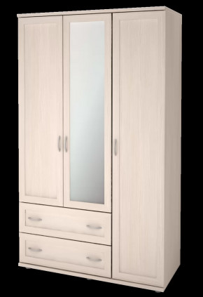 Шкаф для одежды 3-х дверный «Ника-Люкс» №18 в Увате - uvat.mebel-tymen.ru | фото