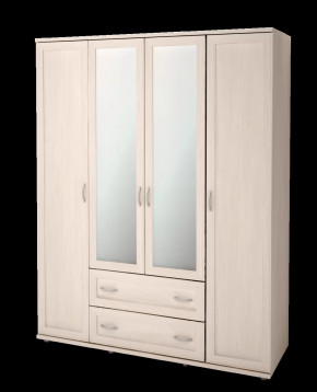 Шкаф для одежды 4-х дверный «Ника-Люкс» №19 в Увате - uvat.mebel-tymen.ru | фото