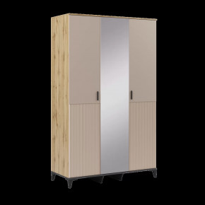 Шкаф для одежды и белья с зеркалом Дюна №1 в Увате - uvat.mebel-tymen.ru | фото