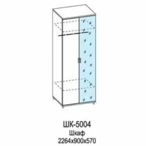 Шкаф для одежды и белья ШК-5004 Грейс в Увате - uvat.mebel-tymen.ru | фото