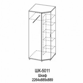 Шкаф для одежды и белья ШК-5011 Грейс в Увате - uvat.mebel-tymen.ru | фото