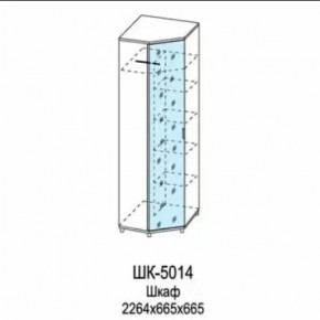 Шкаф для одежды и белья ШК-5014 Грейс в Увате - uvat.mebel-tymen.ru | фото