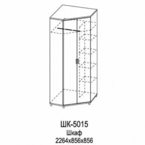 Шкаф для одежды и белья ШК-5015 Грейс в Увате - uvat.mebel-tymen.ru | фото