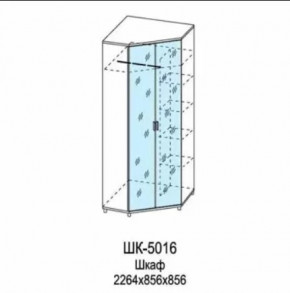 Шкаф для одежды и белья ШК-5016 Грейс в Увате - uvat.mebel-tymen.ru | фото