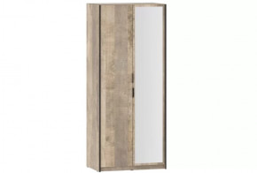 Шкаф для одежды с зеркалом Фолк НМ 014.03 в Увате - uvat.mebel-tymen.ru | фото