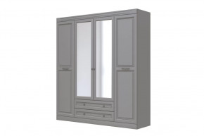 Шкаф для одежды ШР-4 Олимп Серый шифер/Антрацит в Увате - uvat.mebel-tymen.ru | фото