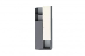 Шкаф Клео Шк-2, 800 мм, графит, миндаль Диал в Увате - uvat.mebel-tymen.ru | фото
