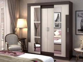 Шкаф-купе Фея Венге/Дуб белфорт в Увате - uvat.mebel-tymen.ru | фото