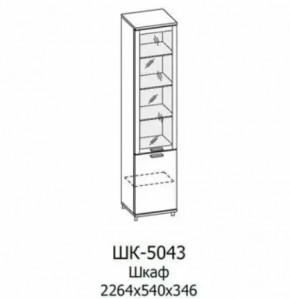 Шкаф многоцелевой ШК-5043 Грейс в Увате - uvat.mebel-tymen.ru | фото