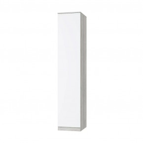 Шкаф-пенал Лори, 452 мм, дуб серый/белый в Увате - uvat.mebel-tymen.ru | фото