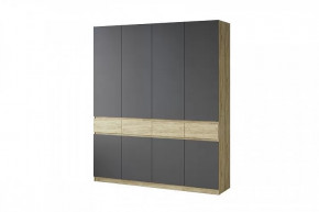 Шкаф распашной Турин Графит в Увате - uvat.mebel-tymen.ru | фото